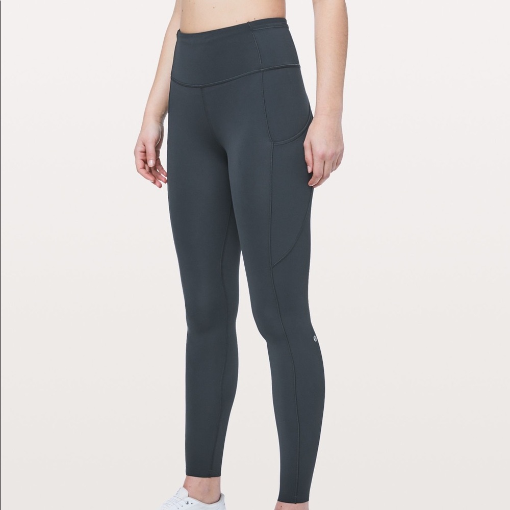 Lululemon Fast & Free 7/8 Tight II *Non-Reflective Legging Nulux 25"
